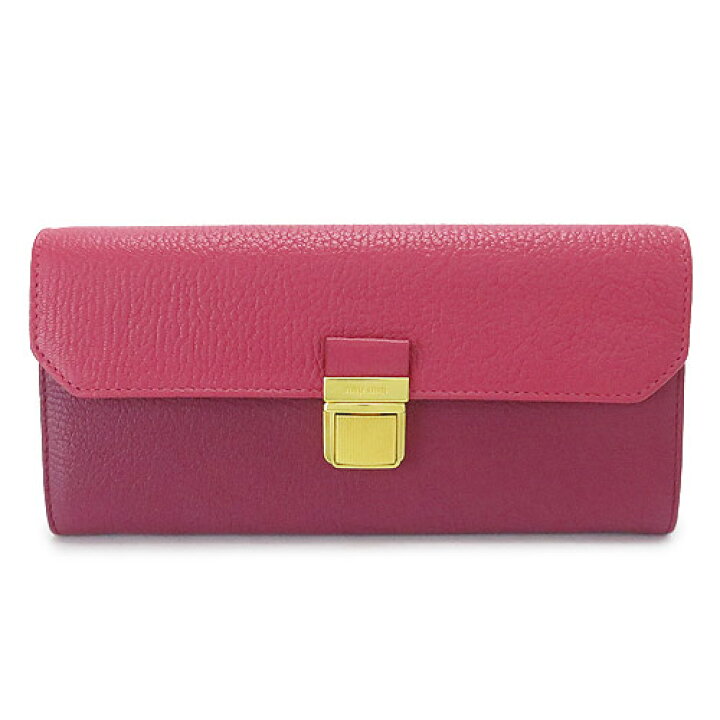 楽天市場】【訳あり】 ミュウミュウ 長財布 レディース 5MH379 2E7R  