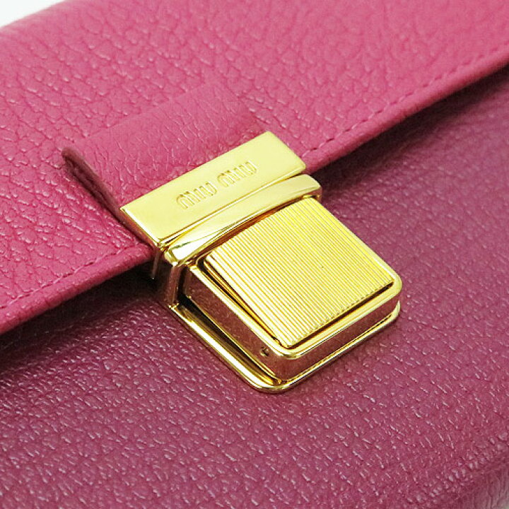 楽天市場】【訳あり】 ミュウミュウ 長財布 レディース 5MH379 2E7R  