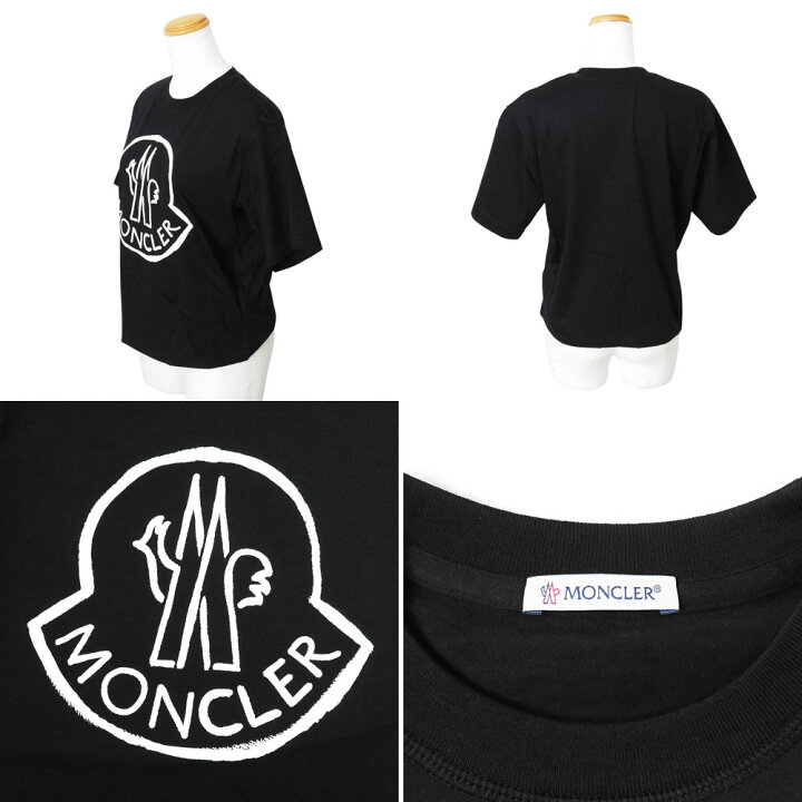楽天市場】モンクレール Tシャツ 半袖 レディース トップス ビッグロゴ 