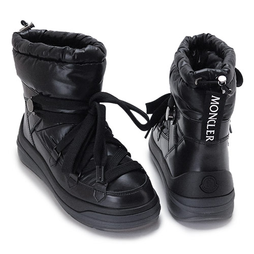 モンクレール ブーツ レディース 4H50100 02SFA 999 ショートブーツ スノーブーツ 靴 ブラック 黒 MONCLER INSOLUX  | Ｉ　ＬＯＶＥ　ＢＲＡＮＤ