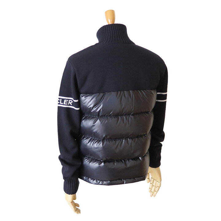 モンクレール ハイブリッドカーディガン ネイビー L メンズ MONCLER 