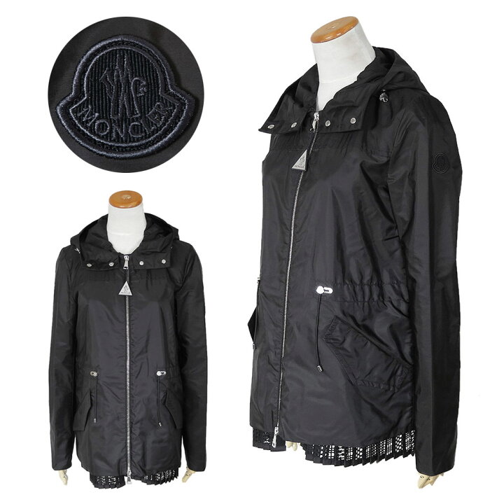 3349【QR確認済・美品】モンクレール 異素材切替 MA-1 ジャケット  