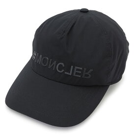 モンクレール キャップ 3B00002 54AL5 999 帽子 ベースボールキャップ ロゴ ブラック 黒 MONCLER GRENOBLE DAY-NAMIC