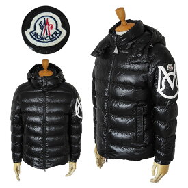 モンクレール ショート ダウンジャケット メンズ SAULX 1A00007 5963V 999 ソー ダウンコート アウター ブラック 黒 MONCLER