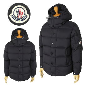 モンクレール ダウンジャケット メンズ VEZERE 1A00044 53333 999 ベゼール ダウンコート アウター ブラック 黒 MONCLER 【2023年秋冬新作】