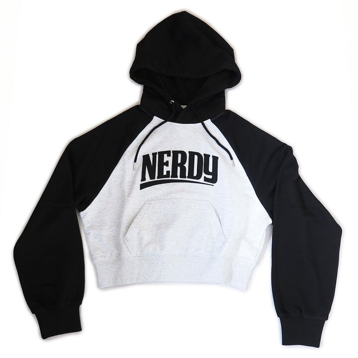 楽天市場】ノルディ パーカー レディース ラグランクロップドフーディ  