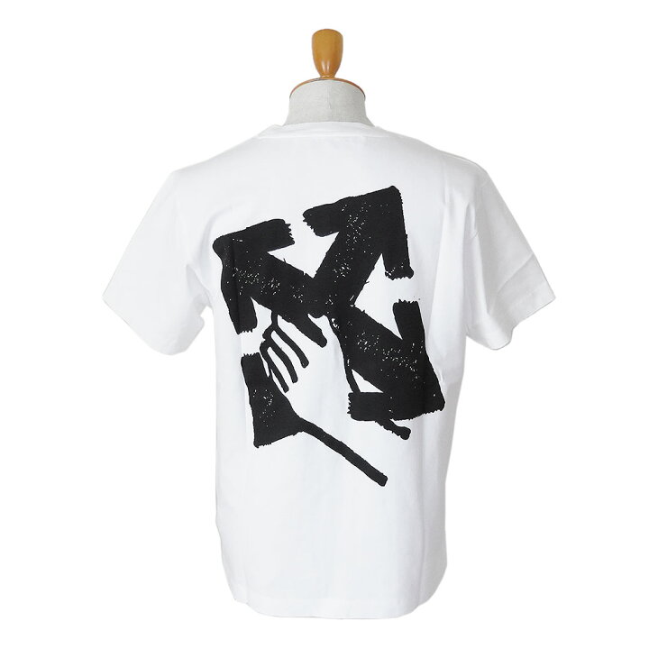 楽天市場】オフホワイト Tシャツ 半袖 メンズ OMAA027S23JER007 