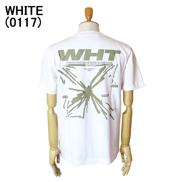 楽天市場】オフホワイト Tシャツ 半袖 メンズ OMAA027S23JER005 