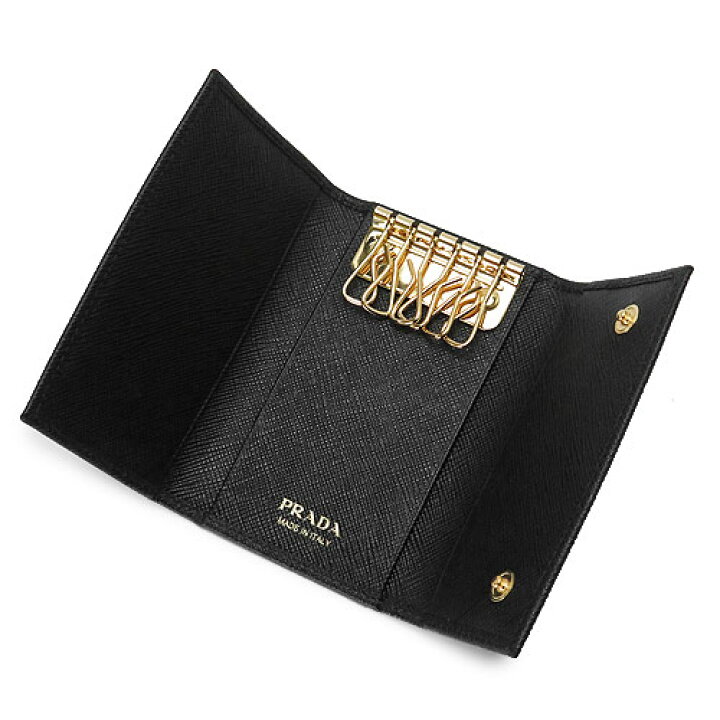 楽天市場】プラダ キーケース 1PG222 QHH F0002 6連 キーフック  