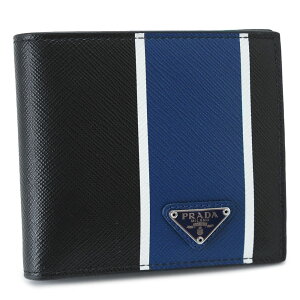プラダ(PRADA) サフィアーノ(SAFFIANO) メンズ二つ折り財布 | 通販 