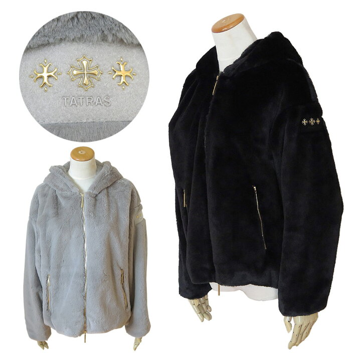 楽天市場】タトラス フードボアパーカー レディース YUMOLA  