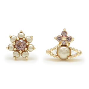 ���B���B�A���E�G�X�g�E�b�h �s�A�X ���f�B�[�X AGNES �X�^�b�h�s�A�X �A�N�Z�T���[ ORB �� �t�����[ �S�[���h �O���[�W�� 6201036Q 02R942 R942 Vivienne Westwood �y2025�N�H�~�V��z