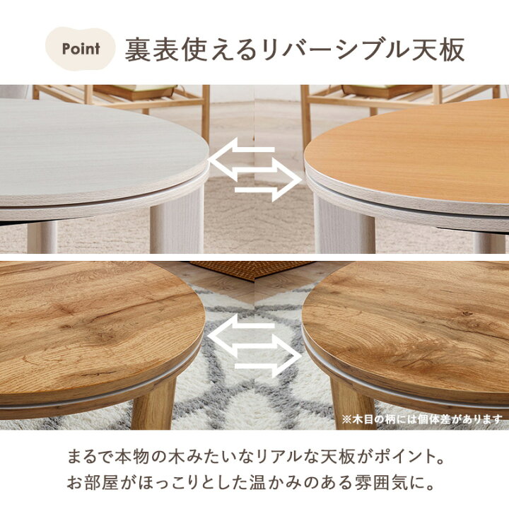 楽天市場】テーブル カジュアルコタツ モネ68 炬燵 こたつ 机  