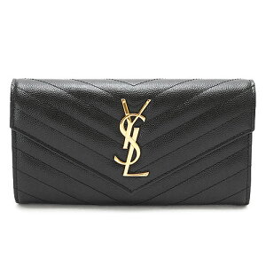 サンローラン(SAINT LAURENT) ブラック レディース長財布 | 通販・人気 