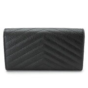 サンローランパリ長財布YSL/SLPSAINTLAURENTPARIS財布二つ折り『2014年秋冬新作』MONOGRAMMEGRAINDEPOUDRE/モノグラムキルティングレザーブラック372264BOW011000【ILOVEBRAND/楽天】【RCP】auktn_fs