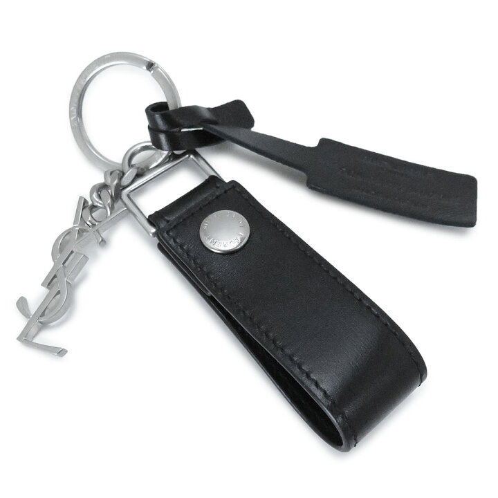 楽天市場】サンローラン キーホルダー カサンドラ キーリング YSLロゴ  