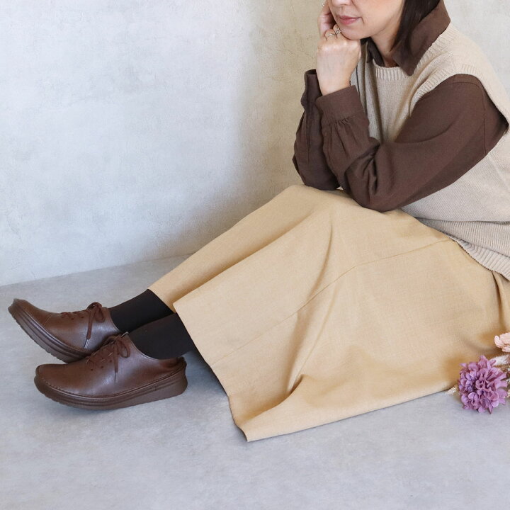 楽天市場 コンフォートシューズ レースアップシューズ スニーカー 紐靴 旅行 レディース 婦人靴 日本製 Tennis Tenis Csf やさしい靴工房 Belle And Sofa