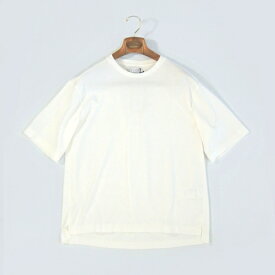 【定価1.3万・新品・M,L】INVERT（インバート）ギザコットン オーバーサイズクルーネックTシャツ ホワイト IVC-CS1【50％OFF】