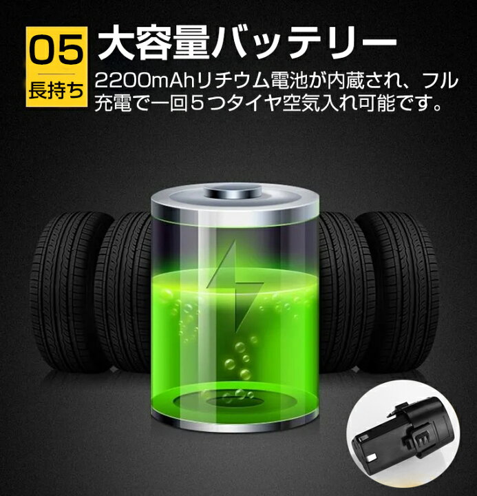 楽天市場 60s快速充填 空気入れ 自動車用 電動 車 タイヤ 空気入れ 自転車 コードレス エアコンプレッサー エアーポンプ 電動空気入れ 車用 自動停止 日常点検 ロードバイク ボール 浮き輪 バイク シガー充電式 Usb充電式 小型 軽量 コンパクト 送料無料 クリスマス