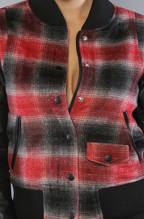 楽天市場】JOYRICH ジョイリッチ Rider Plaid Jacket f1161jk チェック 