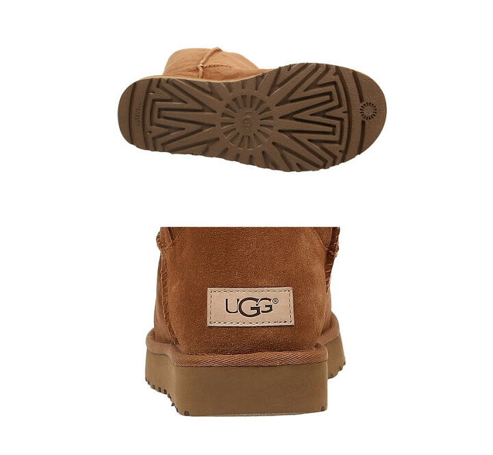 楽天市場】UGG アグ ムートンブーツ 1016227 ベイリーボタン  