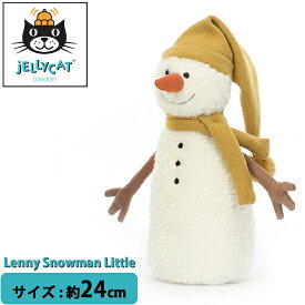 ジェリーキャット スノーマン ぬいぐるみ jellycat Lenny Snowman 雪だるま お誕生日 クリスマス プレゼント ギフト 正規品取扱店舗