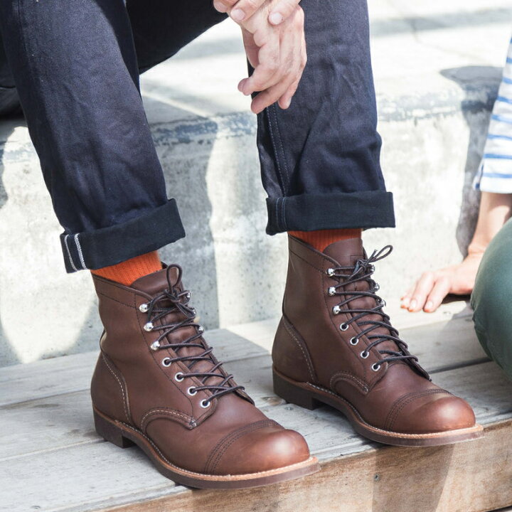 楽天市場】レッドウィング ブーツ REDWING 8111 6 IRON RANGER 6インチ 