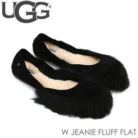 アグ UGG フラットシューズ Jeanie Fluff Flat ジニー フラッフ フラット シープスキン レディース シューズ 靴 バレエシューズ 正規品取扱店舗