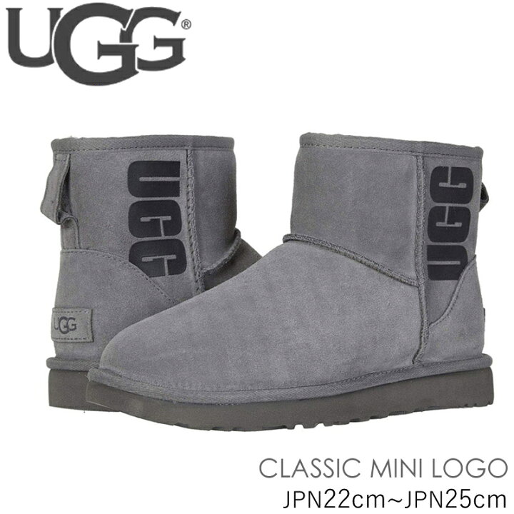 楽天市場】UGG アグ ブーツ クラシックミニ ラバーロゴ 1108231 