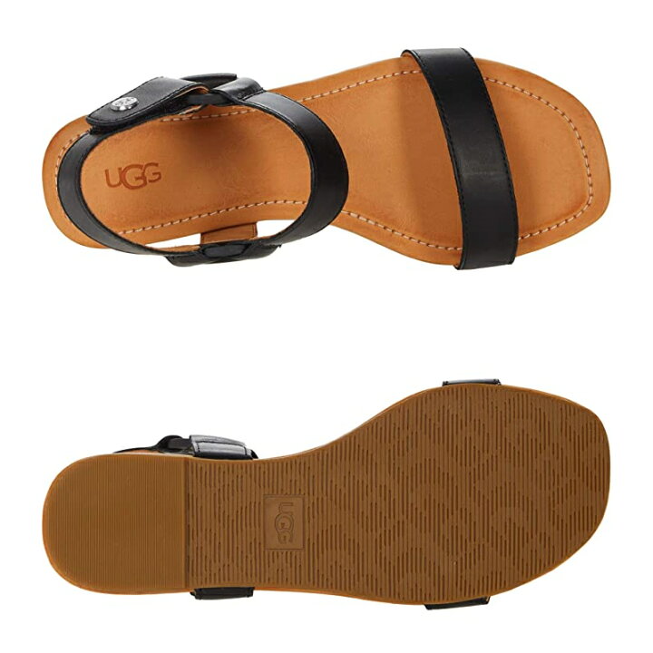 アグ サンダル ugg 新作 RYNELL ライネル ストラップ レディース レザー 1117284 正規品取扱店舗 おしゃれブランド揃う Y UGG サンダル ラバー レザーストラップ レザー