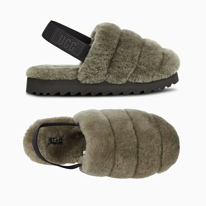 楽天市場】アグ スリッポン サンダル UGG SUPER FLUFF SLIPPER 