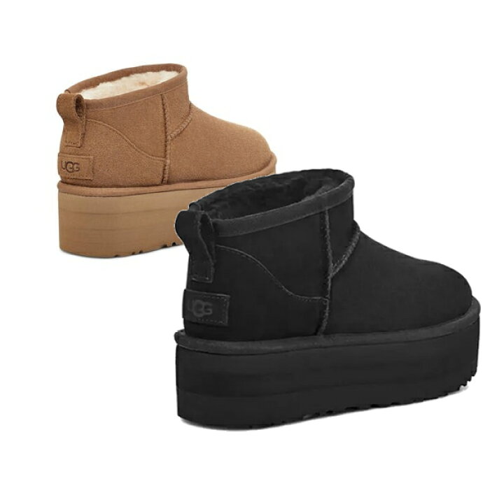 楽天市場】アグ 厚底 UGG CLASSIC ULTRA MINI PLATFORM ムートンブーツ 
