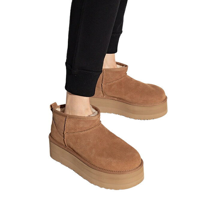 楽天市場】アグ 厚底 UGG CLASSIC ULTRA MINI PLATFORM ムートンブーツ 