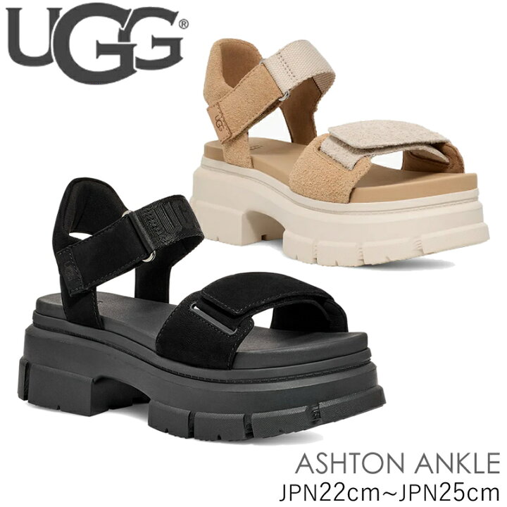 楽天市場】アグ UGG サンダル Ashton Ankle アシュトン アンクル 