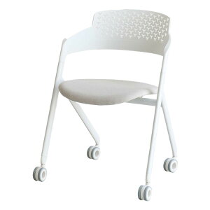 ItBX`FA X^bLO ȃXy[X ֎q fXN`FA ȂH Vv  X^CbV ݑ[NyMeeting Chair 07 OFC-3842WH/GYz