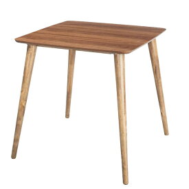 テーブル ダイニングテーブル 幅75 正方形 食卓 おしゃれ シンプル ナチュラル 木製 天然木 Tomte トムテ TAC-241WAL