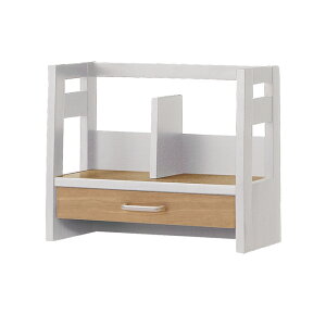 ★9%OFFクーポン★ コイズミ 2025年 学習机 ルトラ 本立て 単品 SDA-727WWNO / SDA-737BGDW シンプル メラミン ブックラック/ブックシェルフ/教材立て ツートーン/レトロモダン 学習デスク/勉強机 Rutra./