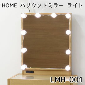 HOME ハリウッドミラーライト ライトのみ 10個 LMH-001 白/黄色/青白 LED電球対応 照明器具 ナチュラル ミラーライト