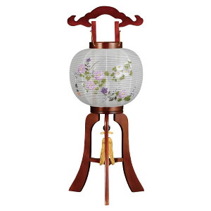 盆提灯 大内行灯 マグネットタイプ お盆ちょうちん お盆用品 お盆用 電気コード式 新盆 初盆 提灯 【AMG奏10号回転】