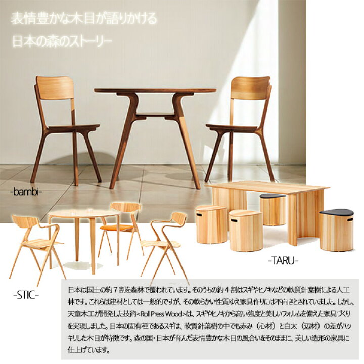 楽天市場】天童木工 アームチェア 椅子 イス いす 肘置き 肘掛 木製 