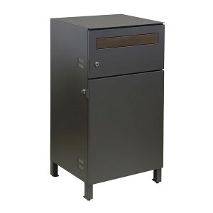 宅配ボックス付ポスト【Gian(ジャン)PBX-014/PBX-015】郵便ポスト 郵便受け 宅配ボックス 置き配 鍵付き 印鑑ケース付き 北欧風 おしゃれ かわいい シンプル 玄関