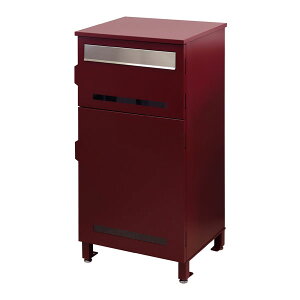 宅配ボックス付ポスト【Marisa(マリーザ)PBX-019/PBX-020】郵便ポスト 郵便受け 宅配ボックス 置き配 鍵付き 印鑑ケース付き 北欧風 おしゃれ かわいい シンプル 玄関