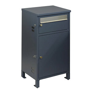 宅配ボックス付ポスト【Mina(ミーナ)PBX-062/PBX-063】郵便ポスト 郵便受け 宅配ボックス 置き配 鍵付き 印鑑ケース付き 北欧風 おしゃれ かわいい シンプル 玄関