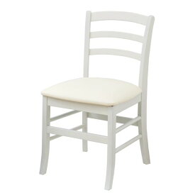 チェア 椅子 白 ホワイト 一人掛け かわいい おしゃれ インテリア 家具 天然木 姫系 ine reno chair(vary) INC-2821WH