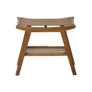 Bamboo スツール サイドテーブル ディスプレイラック 腰かけ 玄関 リビング 寝室 スリッパ 小物置き 棚付き 竹材 耐久性 SDGs 軽量