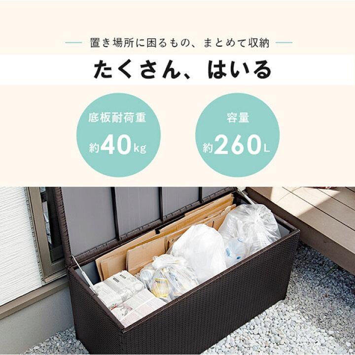 楽天市場】収納ボックス バスケット フタつき キャスター付き おしゃれ 