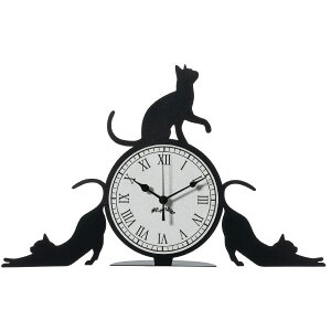 uv Arti e Mestieri yCATTITUDE table clockzAeB G XeBG _ L lR ˂ cat