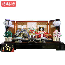 ◆特典付き 【数量限定】 雛人形 ひな人形 平飾り モダン 親王飾り 363 41SS1135 衣裳着人形 おひなさま/ひなまつり/かわいい/おしゃれ/初節句/お祝い/女の子/桃の節句/ひな祭り/お雛様/映え