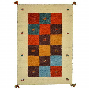 ���O �M���b�x �}�b�g 70×120cm ��D���O�~ ���􂢉� �C���e���A �t�����W�t�� �ʔN GABBEH D3 MIX/D11 GN/D16 OR/D19 MU/D20 BL