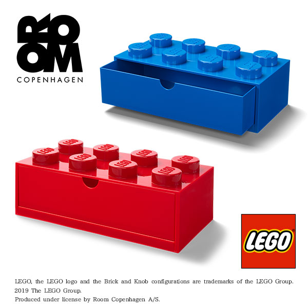 代引不可 送料無料 片付け ストレージボックス おもちゃ箱 インテリア レゴ デスクドロワー8 LEGO 引き出し 誕生日プレゼント 直営限定アウトレット 出産祝い お買い得 ボックス カラフル 積み重ね 収納 かわいい おもちゃ 小物入れ